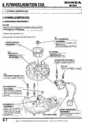 Honda BF2D Outboard Motors Shop Manual, Page 40