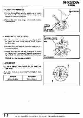 Honda BF2D Outboard Motors Shop Manual, Page 44