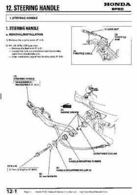 Honda BF2D Outboard Motors Shop Manual, Page 61
