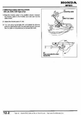 Honda BF2D Outboard Motors Shop Manual, Page 62
