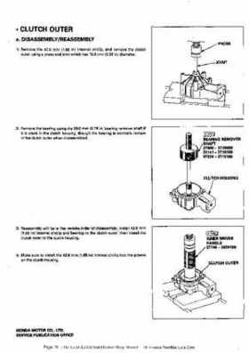 Honda BF2D Outboard Motors Shop Manual, Page 76