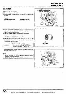 Honda BF35A-BF45A Outboard Motors Shop Manual., Page 48
