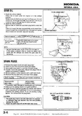 Honda BF35A-BF45A Outboard Motors Shop Manual., Page 49