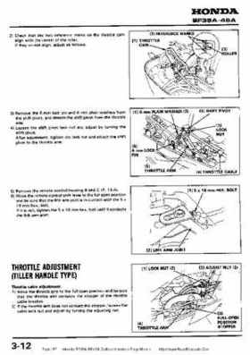 Honda BF35A-BF45A Outboard Motors Shop Manual., Page 57