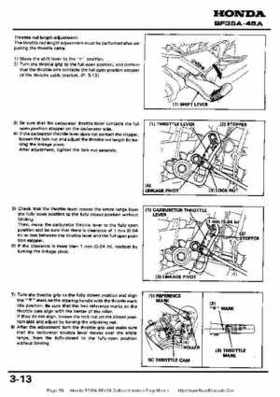 Honda BF35A-BF45A Outboard Motors Shop Manual., Page 58