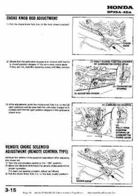Honda BF35A-BF45A Outboard Motors Shop Manual., Page 60