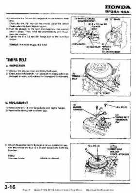 Honda BF35A-BF45A Outboard Motors Shop Manual., Page 61