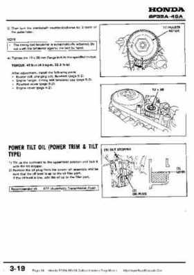 Honda BF35A-BF45A Outboard Motors Shop Manual., Page 64