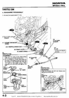 Honda BF35A-BF45A Outboard Motors Shop Manual., Page 67