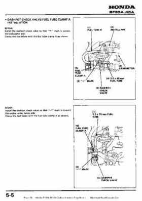 Honda BF35A-BF45A Outboard Motors Shop Manual., Page 74