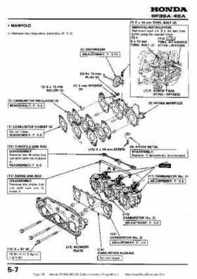 Honda BF35A-BF45A Outboard Motors Shop Manual., Page 76