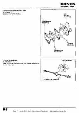 Honda BF35A-BF45A Outboard Motors Shop Manual., Page 77