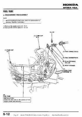 Honda BF35A-BF45A Outboard Motors Shop Manual., Page 81