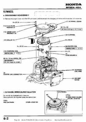 Honda BF35A-BF45A Outboard Motors Shop Manual., Page 84