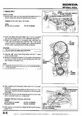 Honda BF35A-BF45A Outboard Motors Shop Manual., Page 87