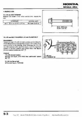 Honda BF35A-BF45A Outboard Motors Shop Manual., Page 102