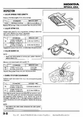 Honda BF35A-BF45A Outboard Motors Shop Manual., Page 107