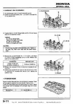 Honda BF35A-BF45A Outboard Motors Shop Manual., Page 110
