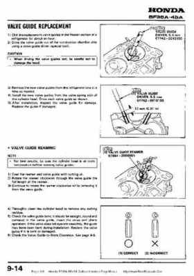 Honda BF35A-BF45A Outboard Motors Shop Manual., Page 113