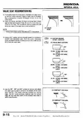Honda BF35A-BF45A Outboard Motors Shop Manual., Page 114