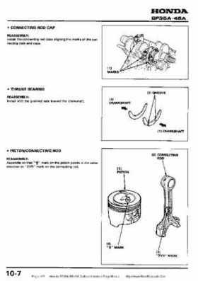 Honda BF35A-BF45A Outboard Motors Shop Manual., Page 122
