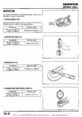 Honda BF35A-BF45A Outboard Motors Shop Manual., Page 124