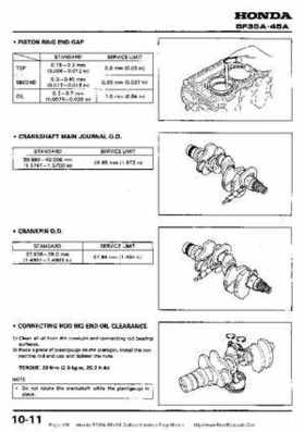 Honda BF35A-BF45A Outboard Motors Shop Manual., Page 126
