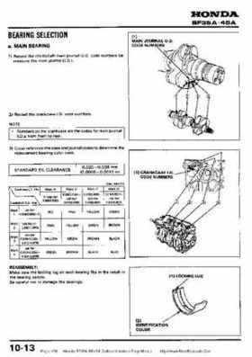 Honda BF35A-BF45A Outboard Motors Shop Manual., Page 128
