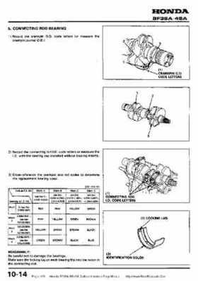 Honda BF35A-BF45A Outboard Motors Shop Manual., Page 129