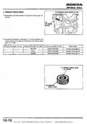 Honda BF35A-BF45A Outboard Motors Shop Manual., Page 130