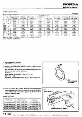 Honda BF35A-BF45A Outboard Motors Shop Manual., Page 150