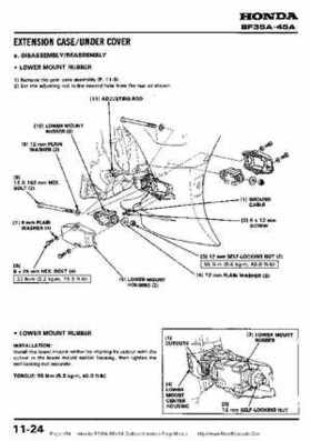 Honda BF35A-BF45A Outboard Motors Shop Manual., Page 154