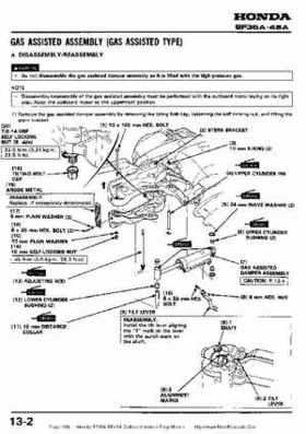 Honda BF35A-BF45A Outboard Motors Shop Manual., Page 168