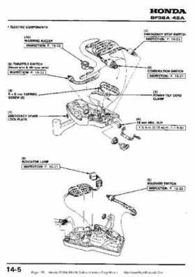 Honda BF35A-BF45A Outboard Motors Shop Manual., Page 175