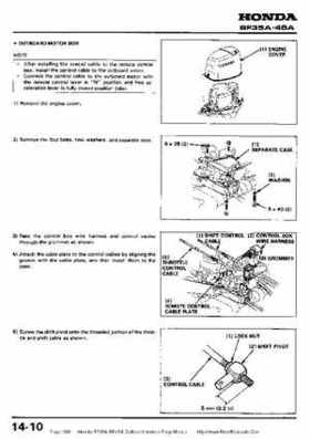 Honda BF35A-BF45A Outboard Motors Shop Manual., Page 180