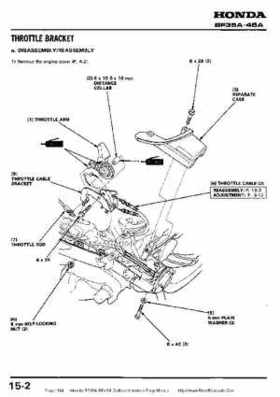 Honda BF35A-BF45A Outboard Motors Shop Manual., Page 184