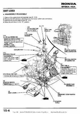 Honda BF35A-BF45A Outboard Motors Shop Manual., Page 186