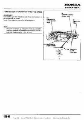 Honda BF35A-BF45A Outboard Motors Shop Manual., Page 188