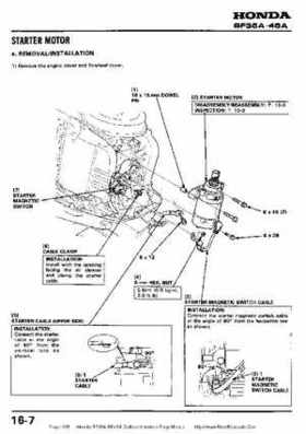 Honda BF35A-BF45A Outboard Motors Shop Manual., Page 195