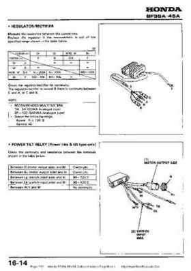 Honda BF35A-BF45A Outboard Motors Shop Manual., Page 202