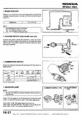 Honda BF35A-BF45A Outboard Motors Shop Manual., Page 209