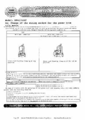 Honda BF35A-BF45A Outboard Motors Shop Manual., Page 261