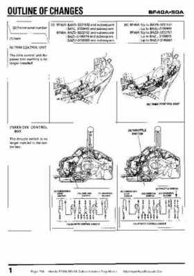 Honda BF35A-BF45A Outboard Motors Shop Manual., Page 264