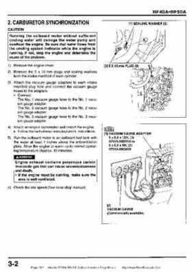 Honda BF35A-BF45A Outboard Motors Shop Manual., Page 312