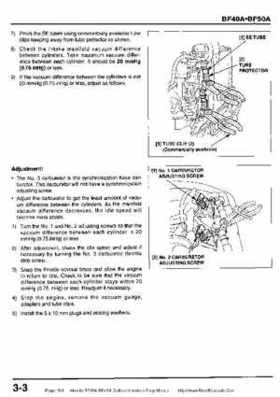 Honda BF35A-BF45A Outboard Motors Shop Manual., Page 313