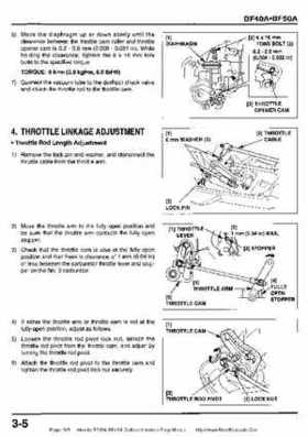Honda BF35A-BF45A Outboard Motors Shop Manual., Page 315