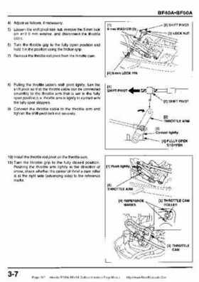 Honda BF35A-BF45A Outboard Motors Shop Manual., Page 317