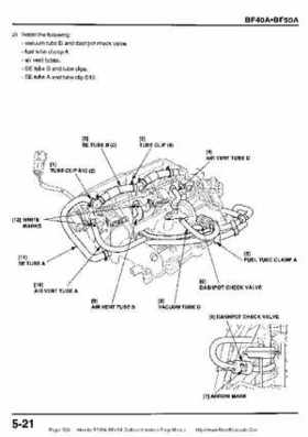 Honda BF35A-BF45A Outboard Motors Shop Manual., Page 339