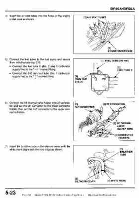 Honda BF35A-BF45A Outboard Motors Shop Manual., Page 341