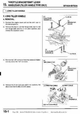Honda BF35A-BF45A Outboard Motors Shop Manual., Page 358